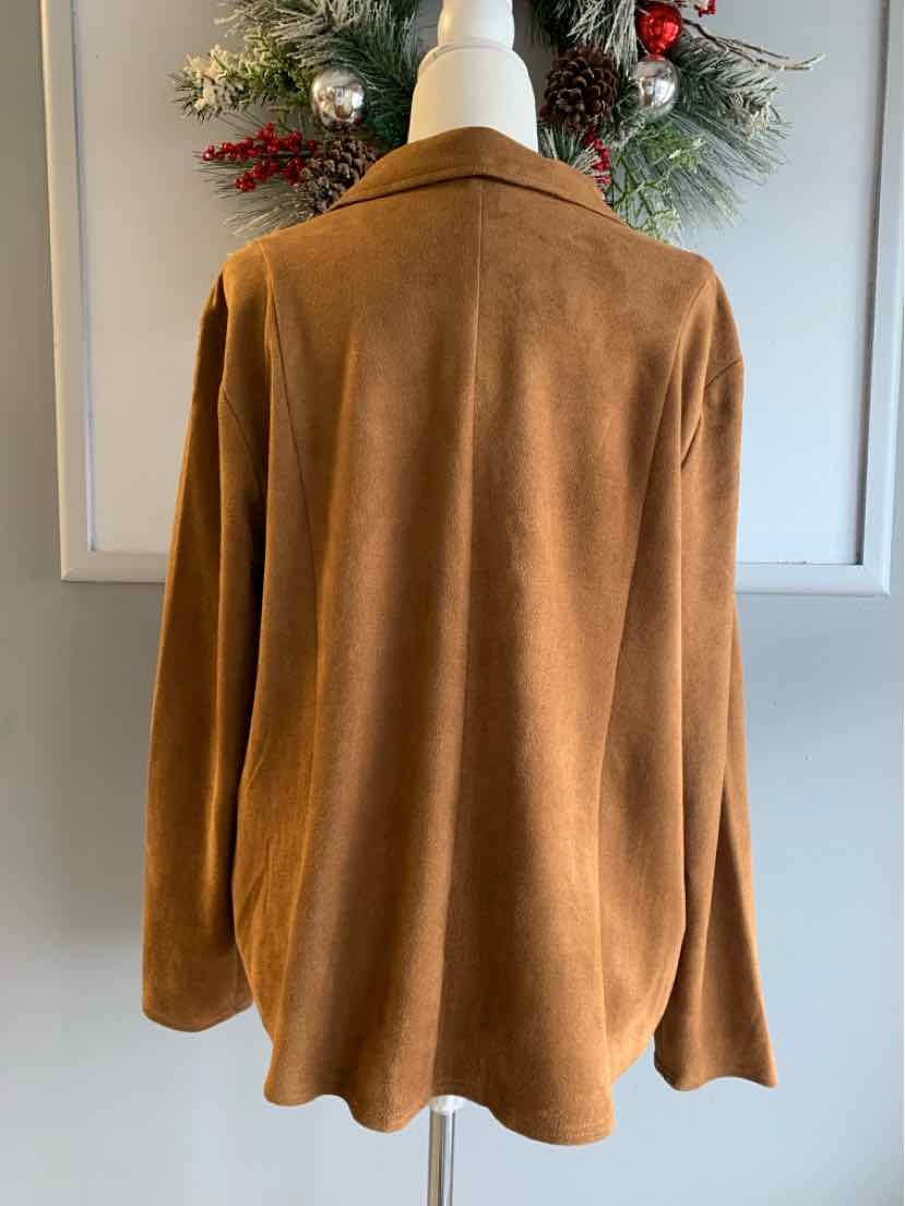 W STYLE & CO TAN Size XL OW