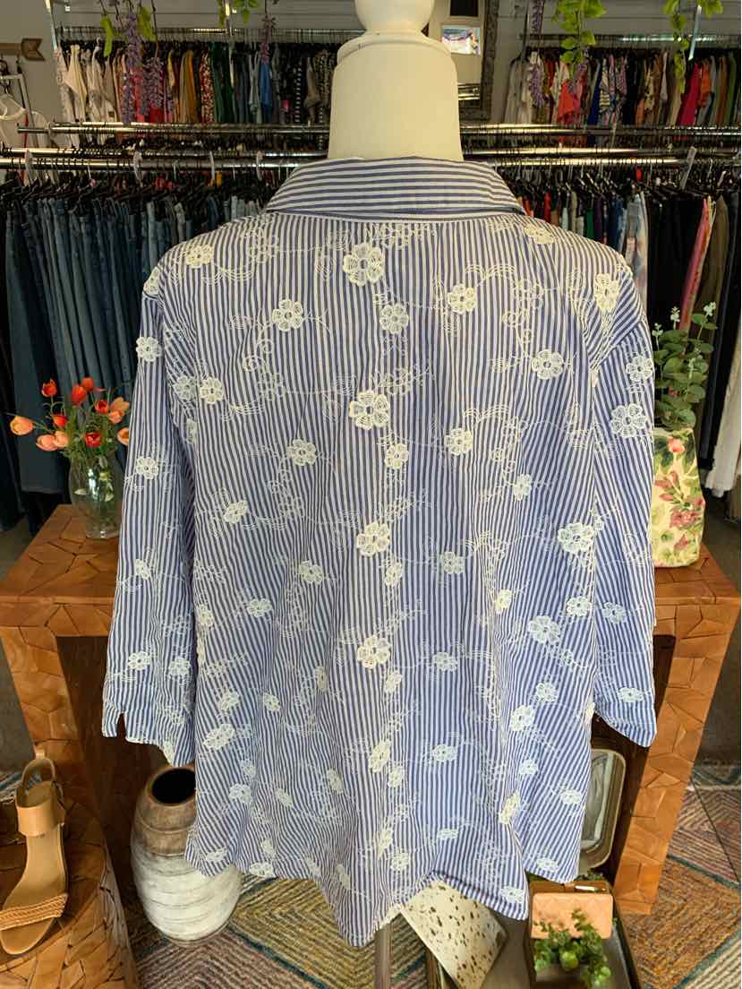 W ALFRED DUNNER BL Size 2X T