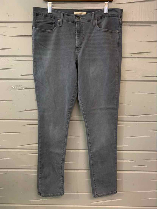 W LEVIS GY Size 16 J