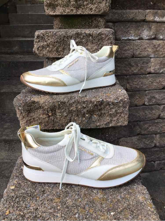 W MICHAEL KORS GD Size 9.5 SNEAKER