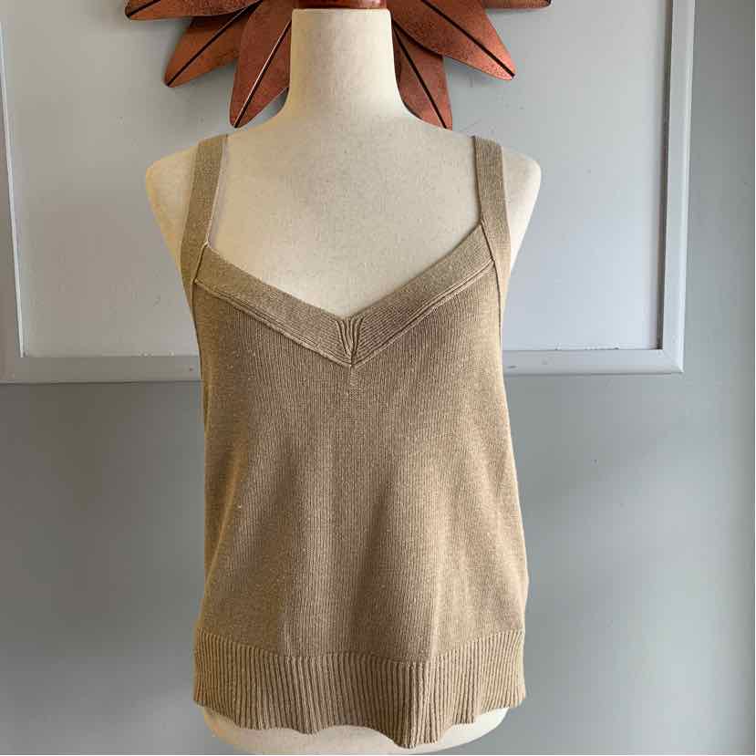 W BANANA REPUBLIC TAN Size MED T