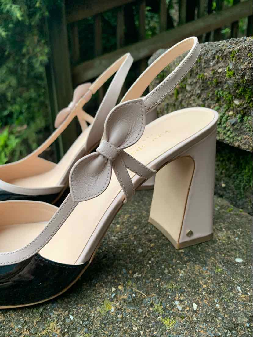 W KATE SPADE BK Size 9 SHOE