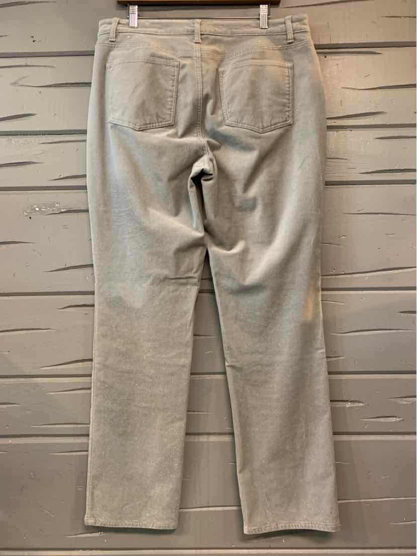 W TALBOTS GY Size 12 P