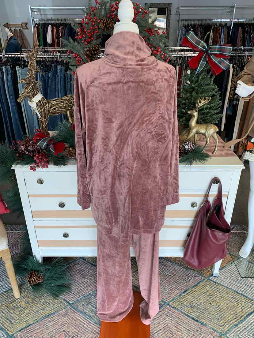 W JJILL MAUVE Size LG 2PCSET