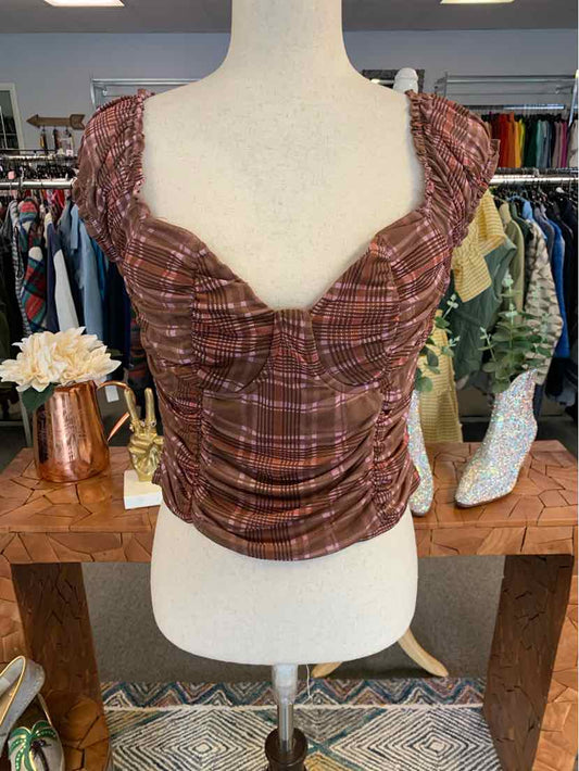 W JUST POLLY BR Size XL T