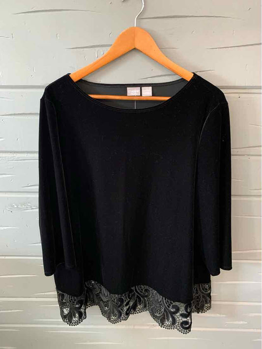 W CHICOS BK Size XL T