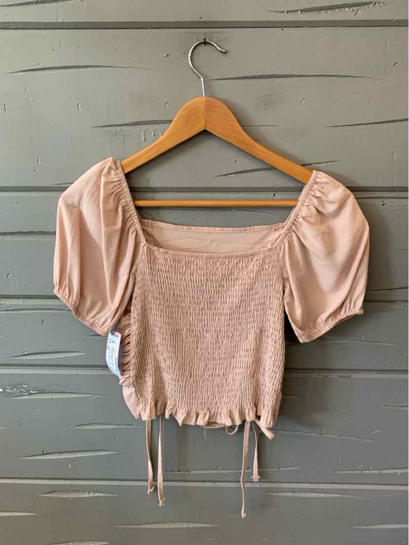W NO LABEL NUDE Size SM T