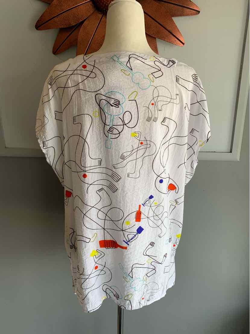 W ALISON SHERI WH Size XXL T