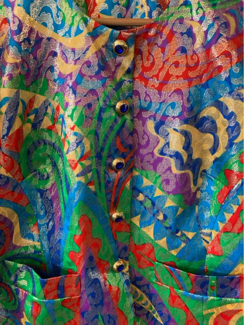 W SPORTING DRESS MULTI Size 16 BLZ
