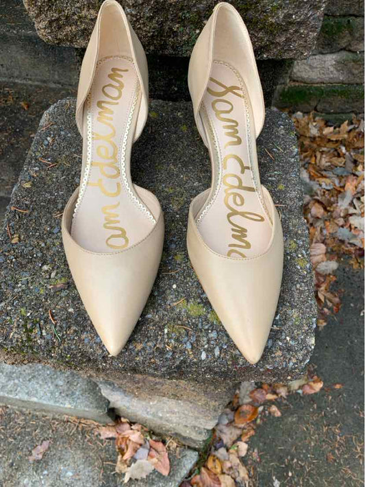 W SAM EDELMAN NUDE Size 9 SHOE