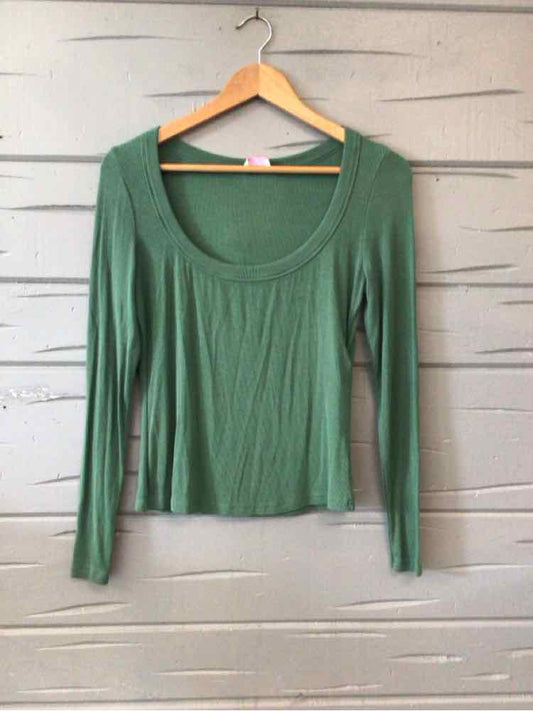 W PINK LILY GR Size MED T