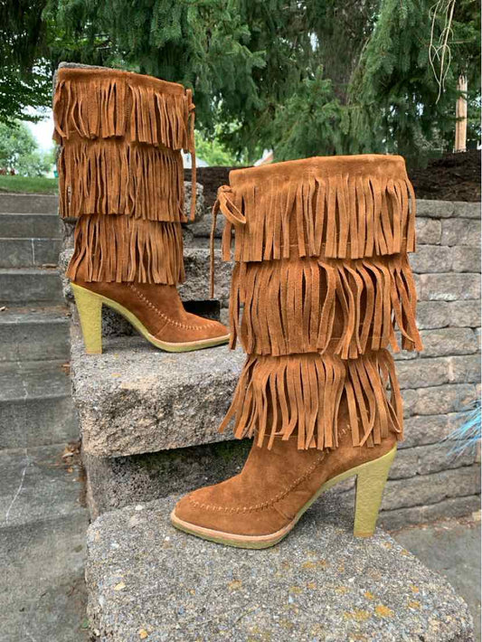 W MICHAEL KORS BR Size 8 BOOT