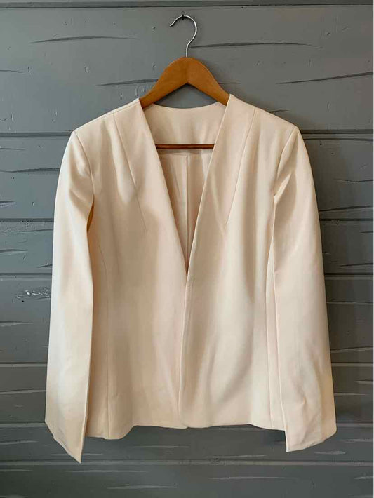 W NO LABEL BEIGE Size LG OW