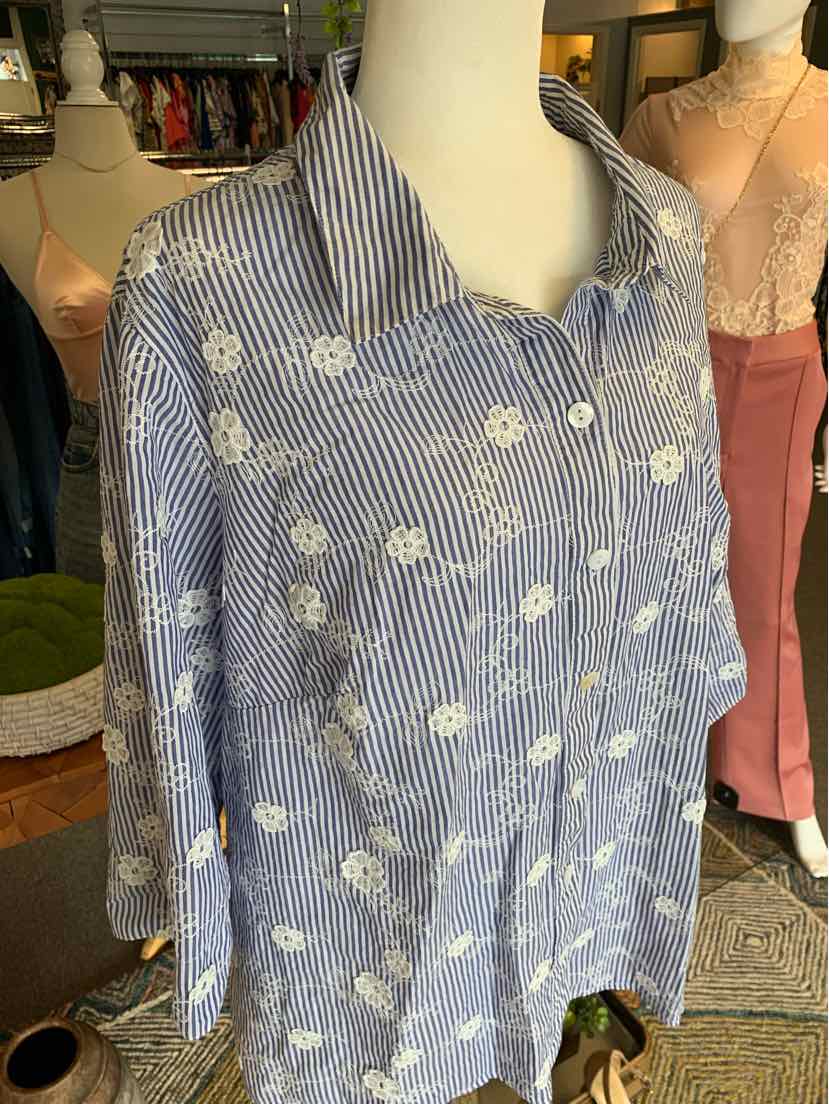 W ALFRED DUNNER BL Size 2X T
