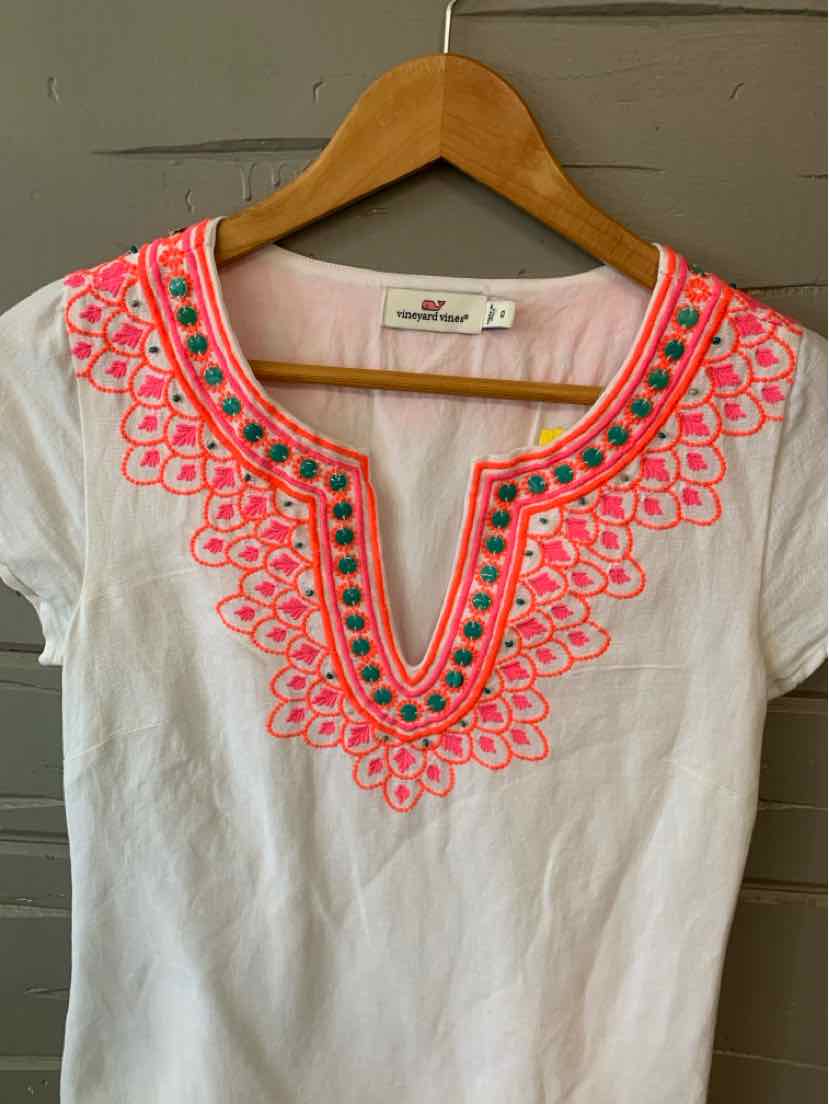 W VINEYARD VINES WH Size 0 DR