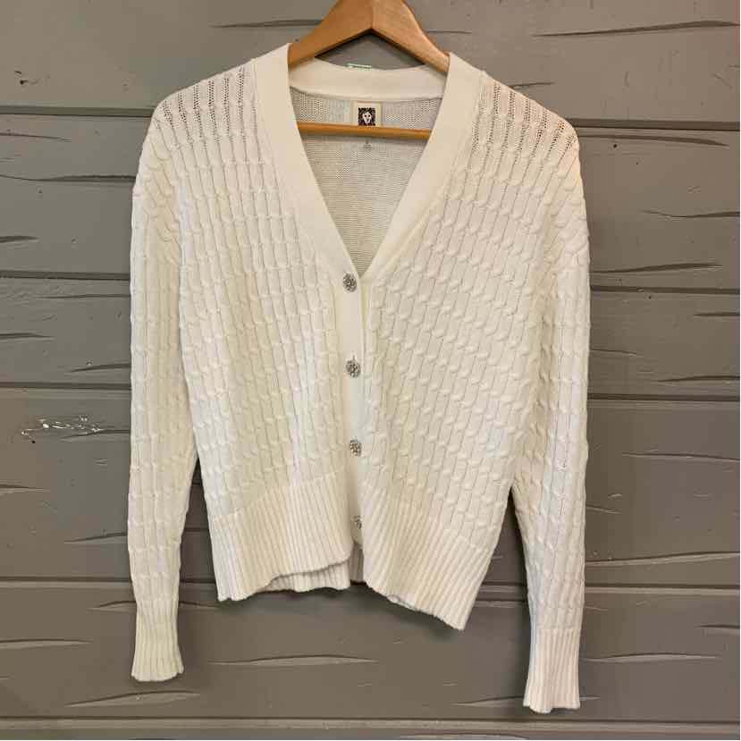 W ANN KLEIN WH Size SM SW