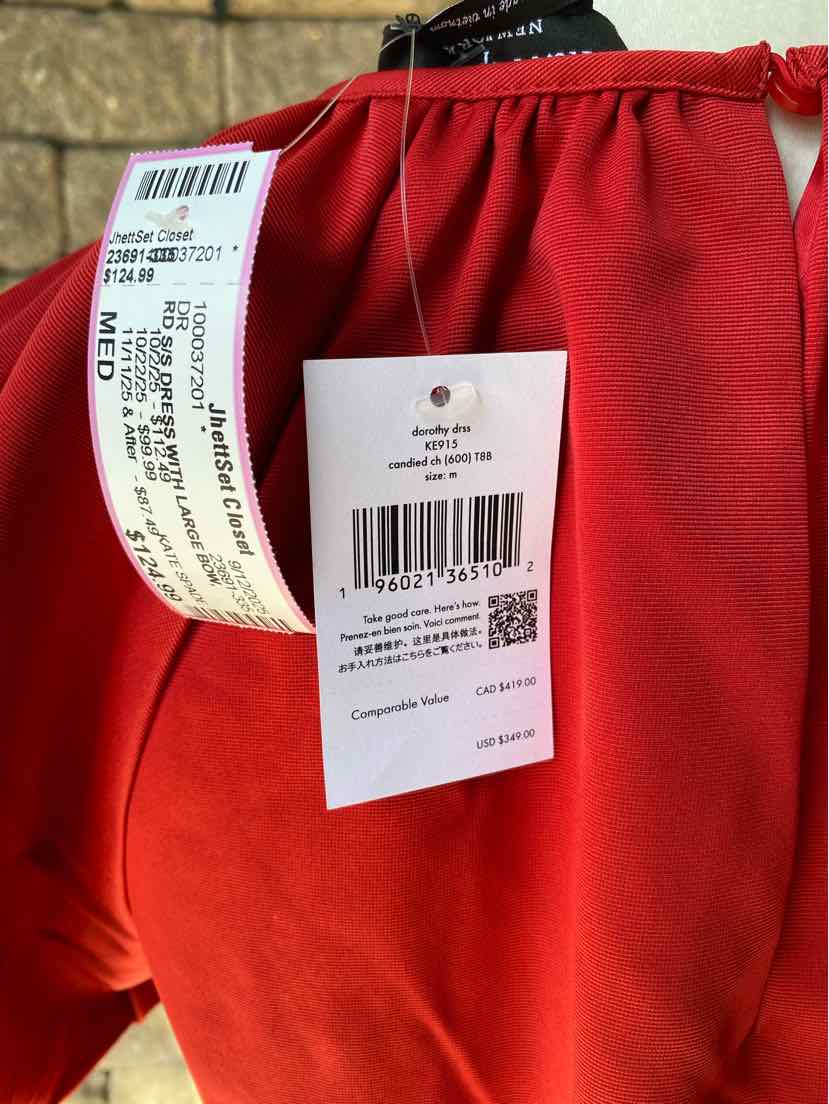 W KATE SPADE RD Size MED DR