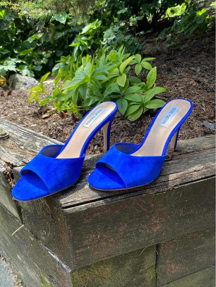 W STEVE MADDEN BL Size 8 SHOE