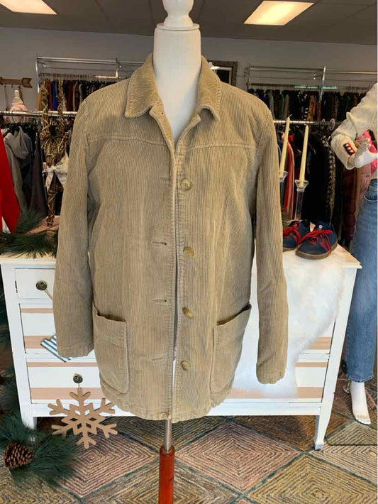 W EDDIE BAUER TAN Size MED TALL OW