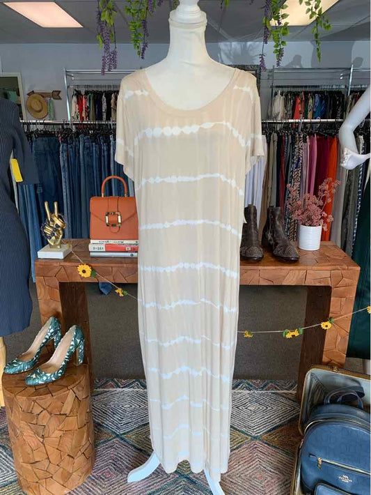 W BELLE BEACH TAN Size 1X DR