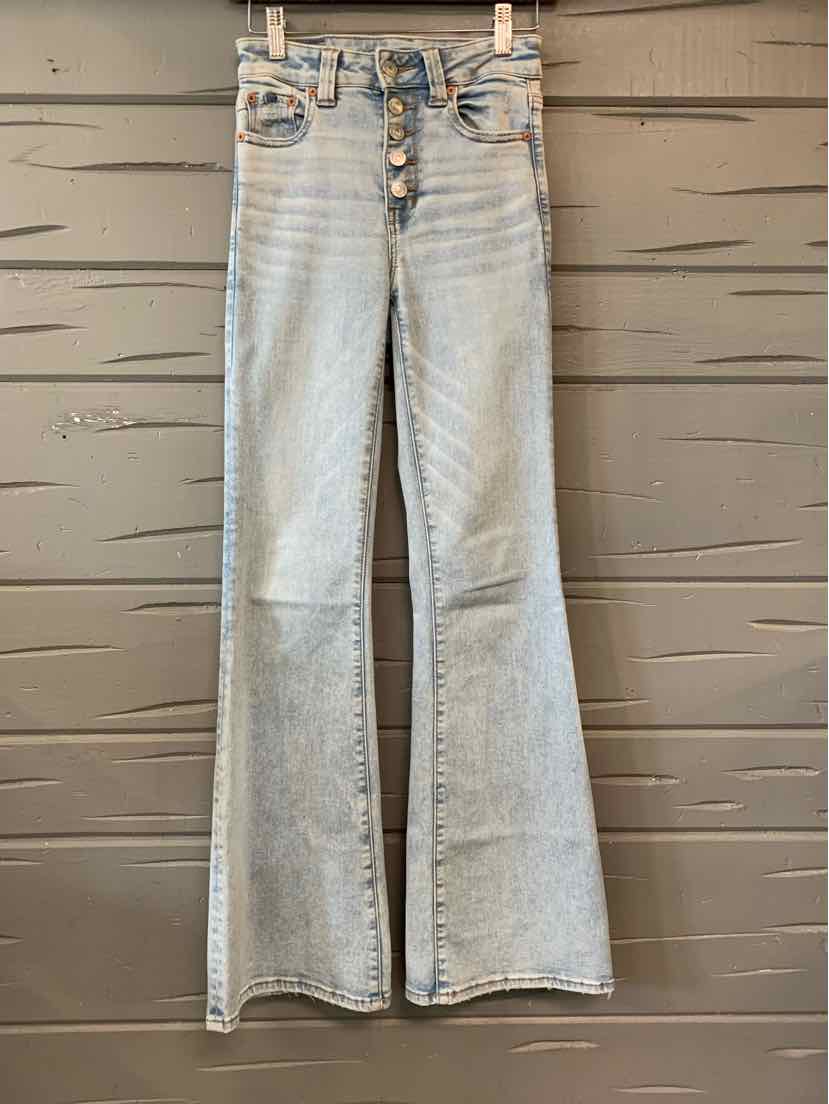 W AMERICAN EAGLE BL Size 0 J