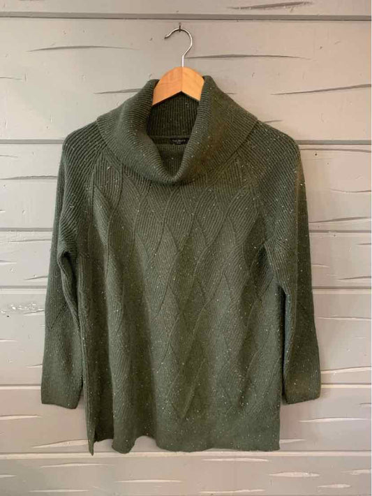 W TALBOTS GR Size LARGE PETITE SW