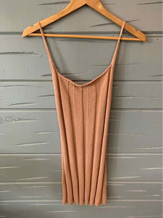W FREE PEOPLE BEACH TAN Size MED DR