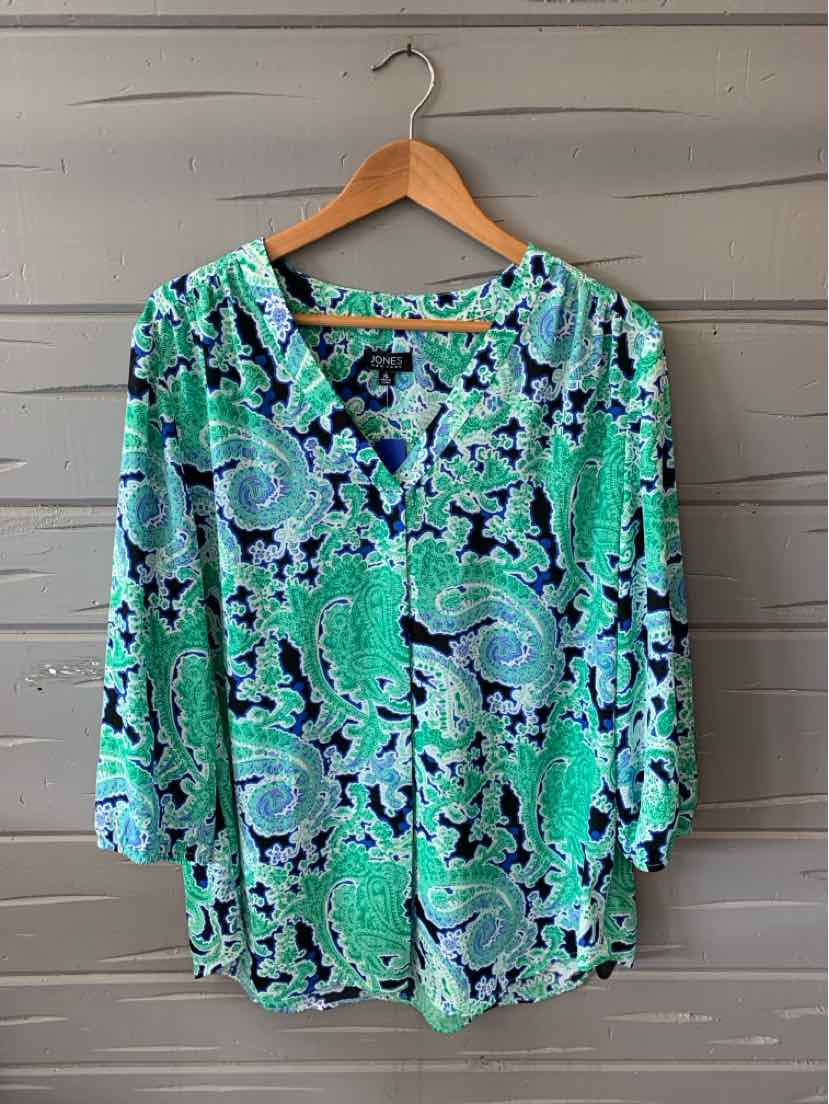 W JONES NEW YORK GR Size XL T