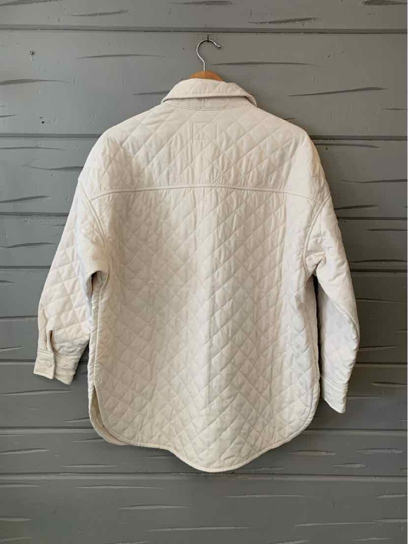 W OLD NAVY BEIGE Size MED OW