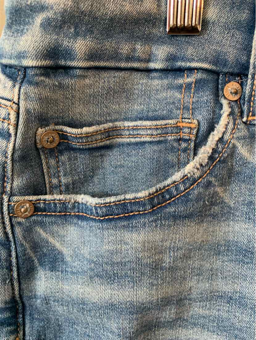 W AMERICAN EAGLE BL Size 14 SHTS