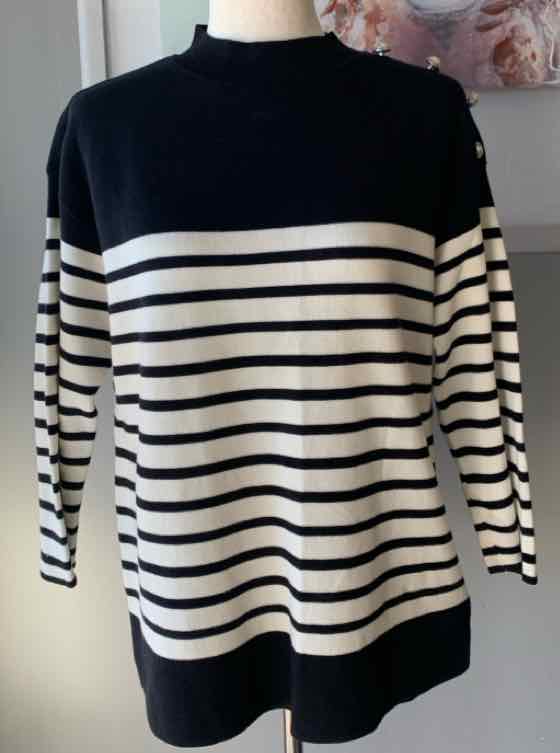 W TALBOTS BK Size MED SW