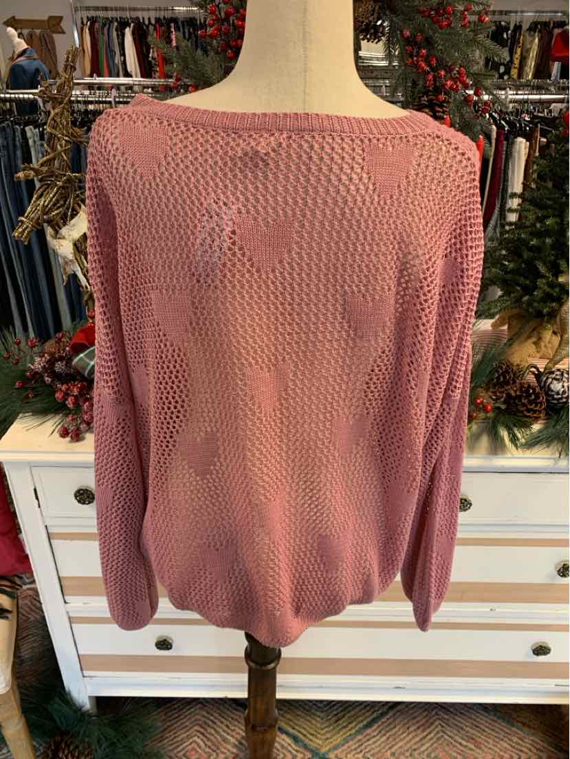 W POL MAUVE Size LG SW