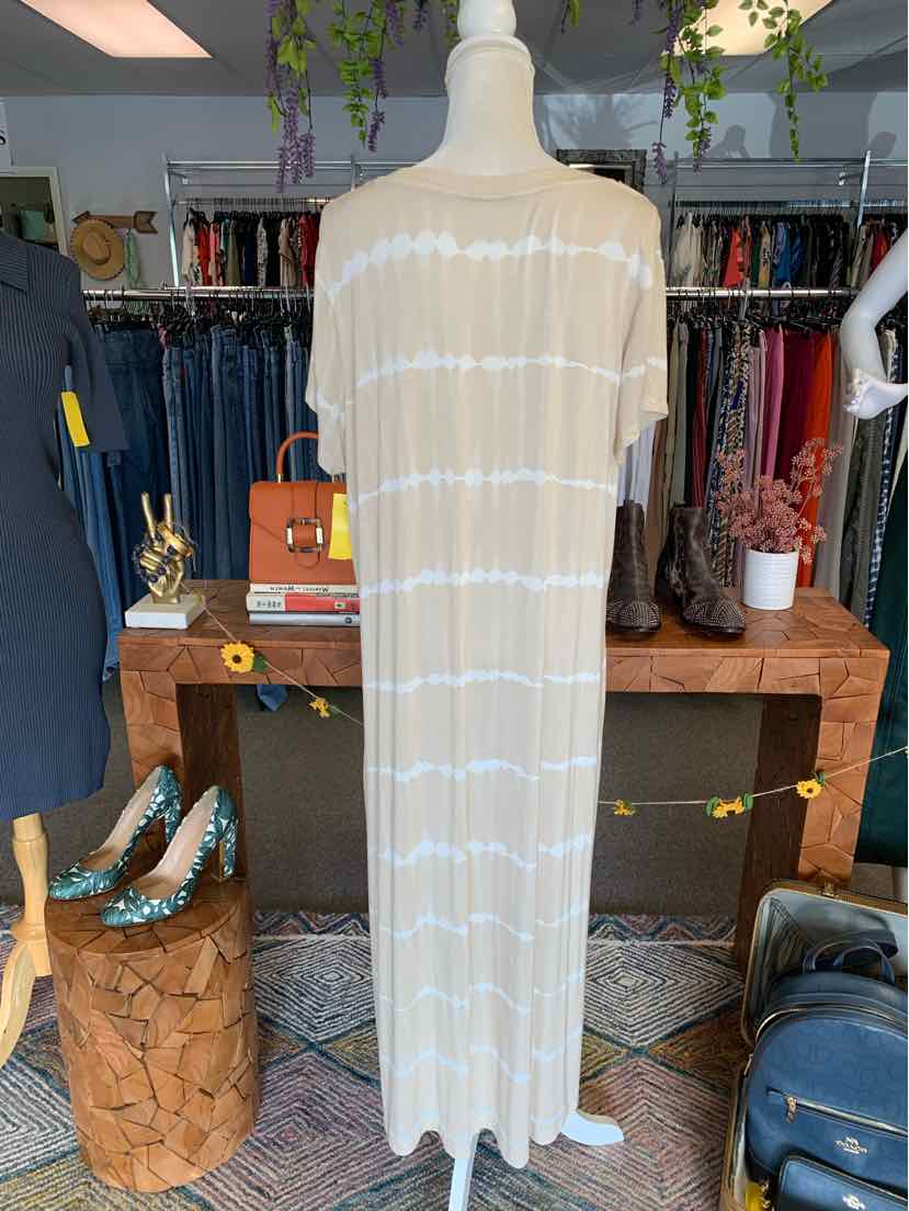 W BELLE BEACH TAN Size 1X DR