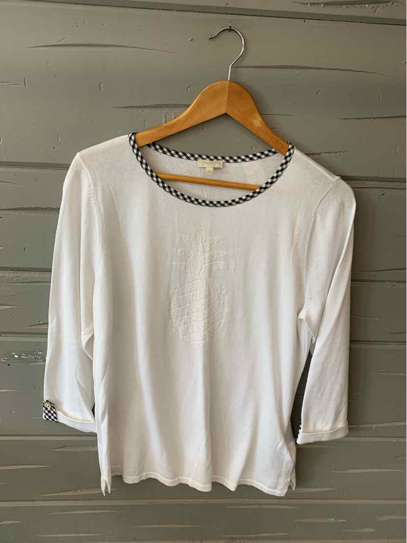W TALBOTS WH Size MED SW