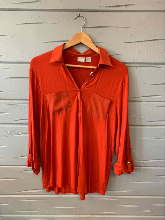 W CHICOS BRICK Size LG T