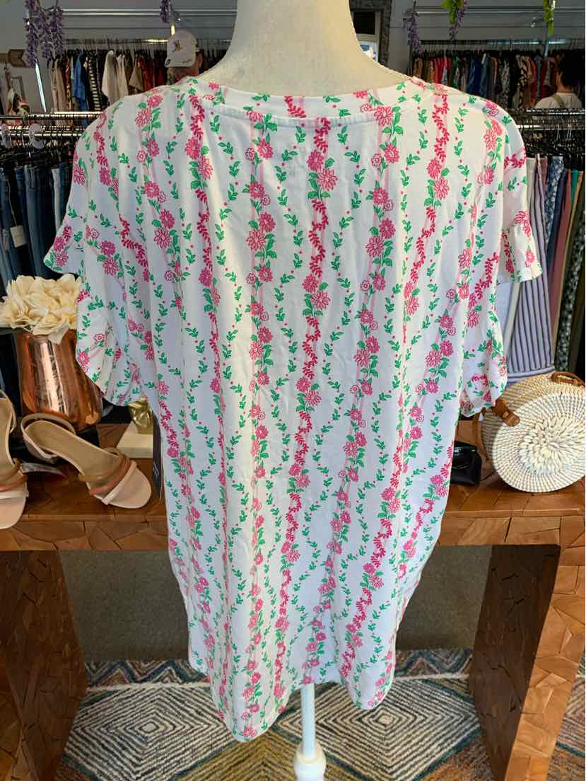 W CROWN & IVY WH Size 2X T