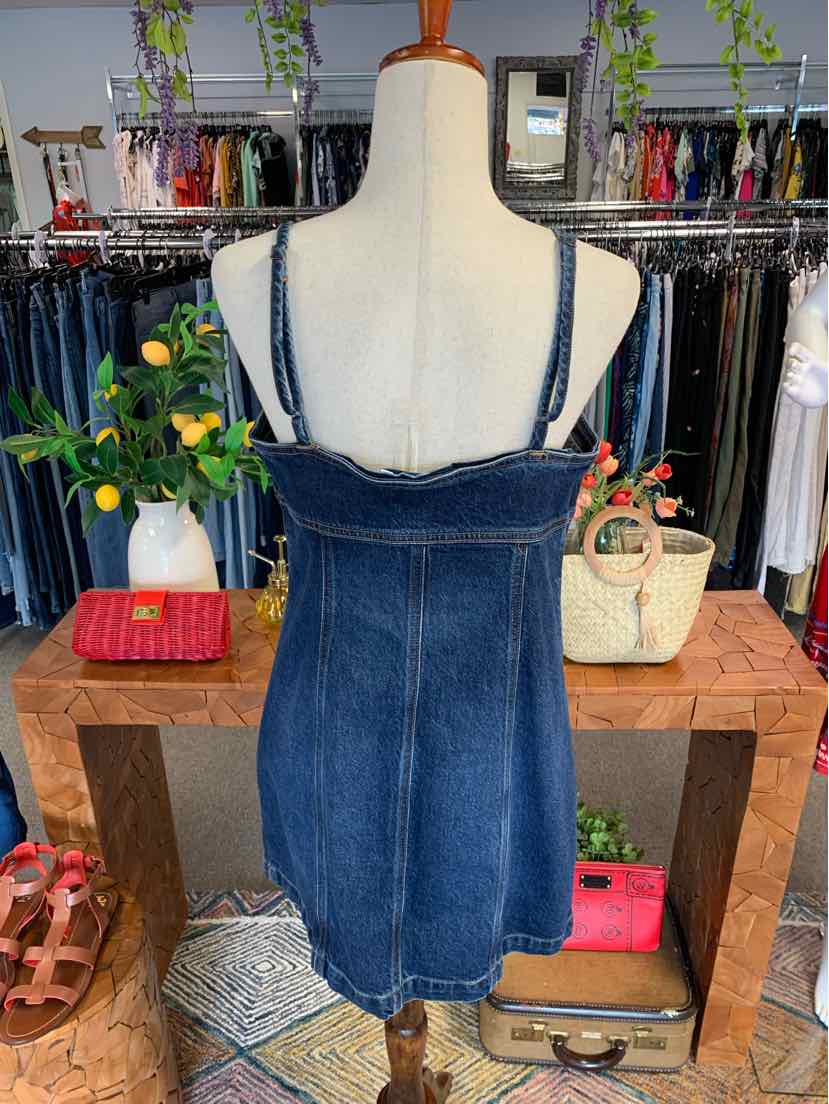 W AMERICAN EAGLE BL Size LG DR