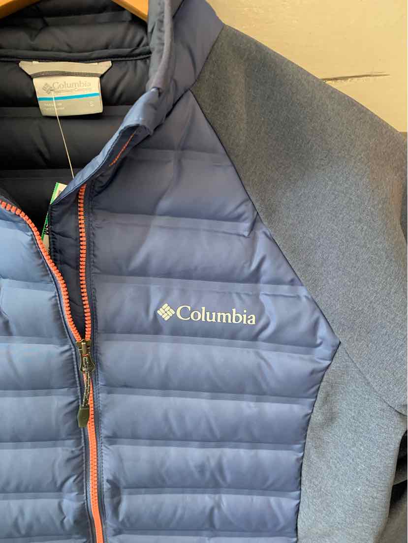 W COLUMBIA BL Size SM OW