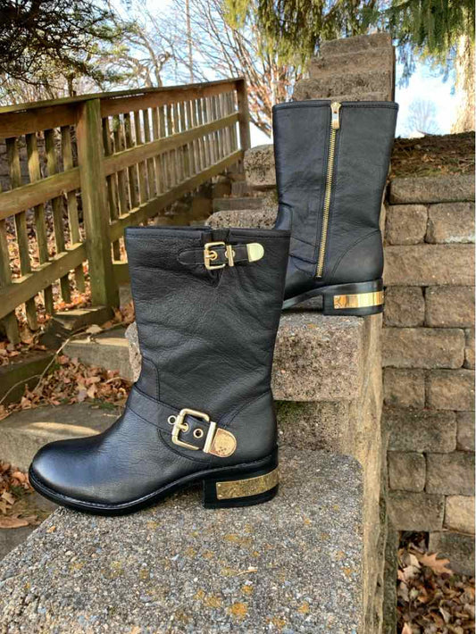 W VINCE CAMUTO BK Size 8 BOOT