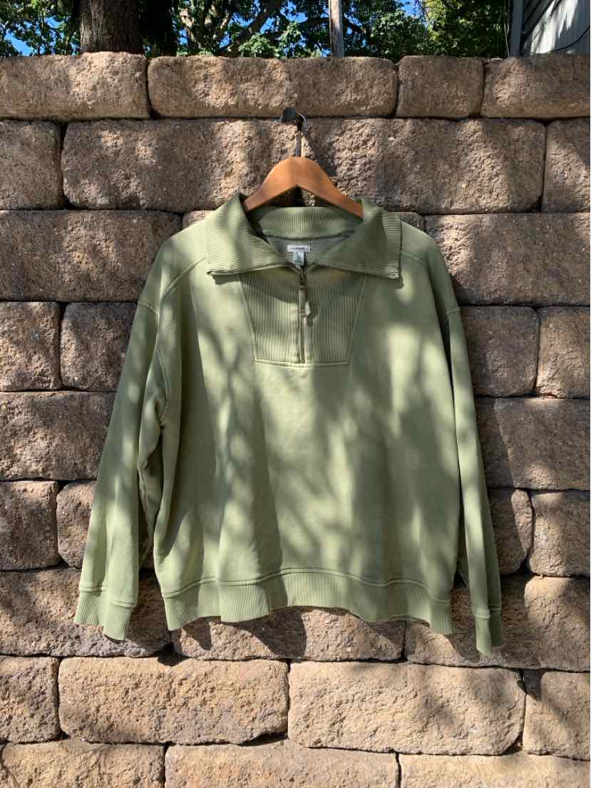 W LL BEAN GR Size 1X T