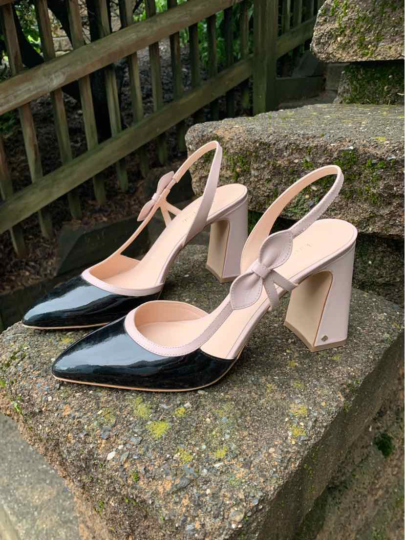 W KATE SPADE BK Size 9 SHOE