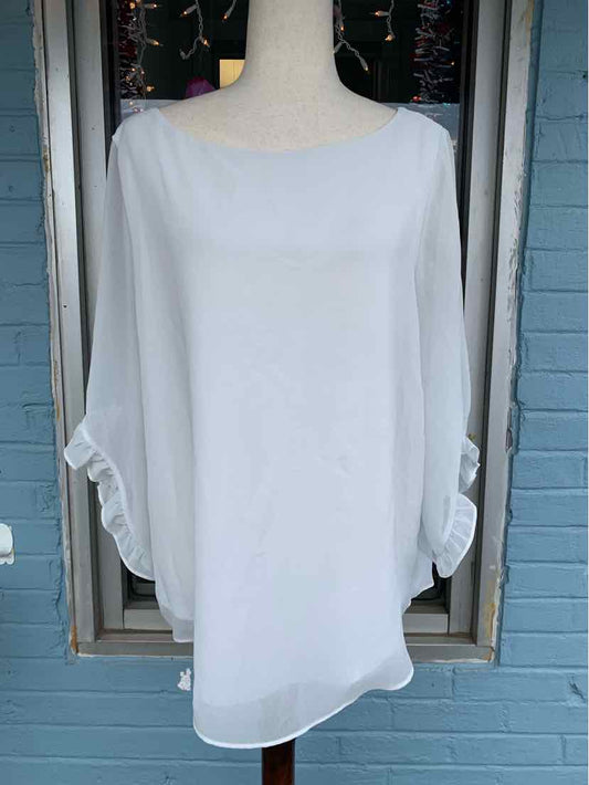 W CALVIN KLEIN WH Size LG T