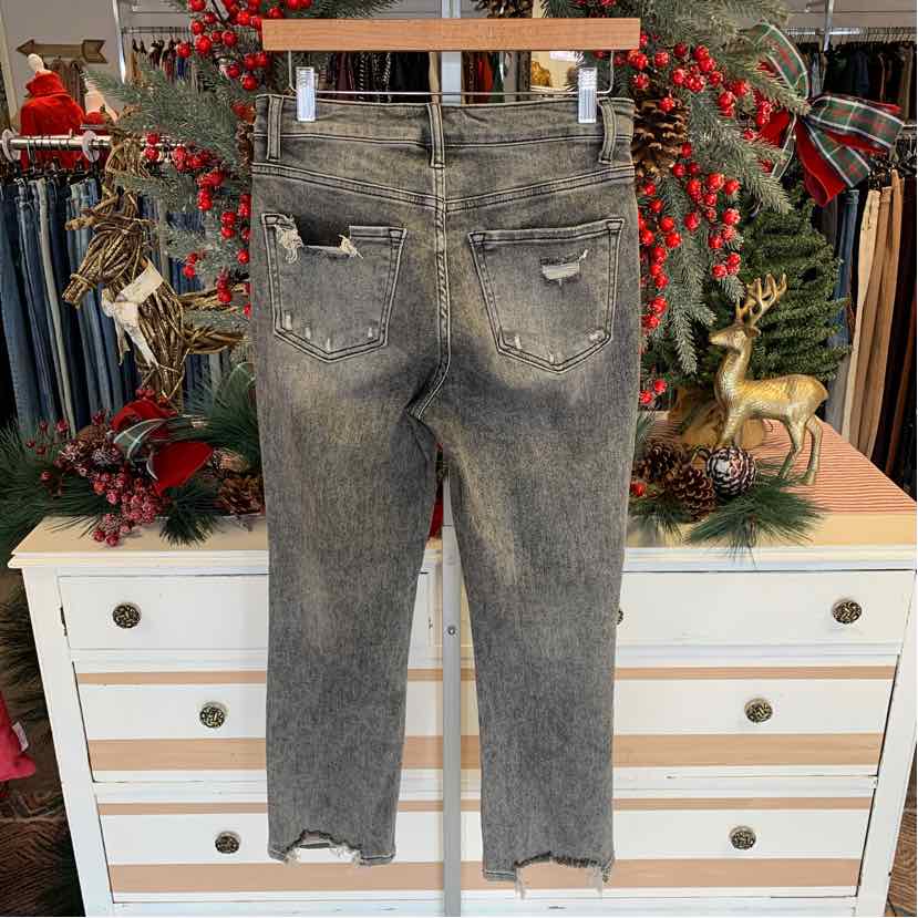 W RISEN JEANS BK Size 3 J