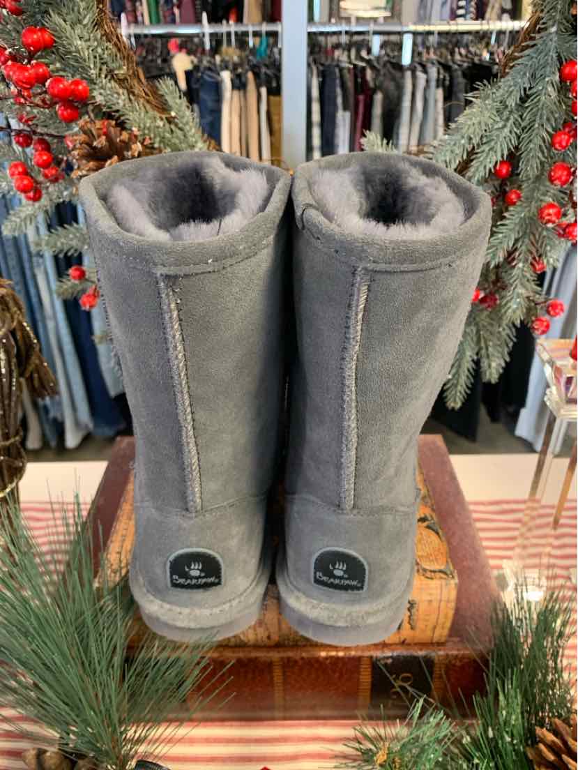 W BEARPAW GY Size 7 BOOT