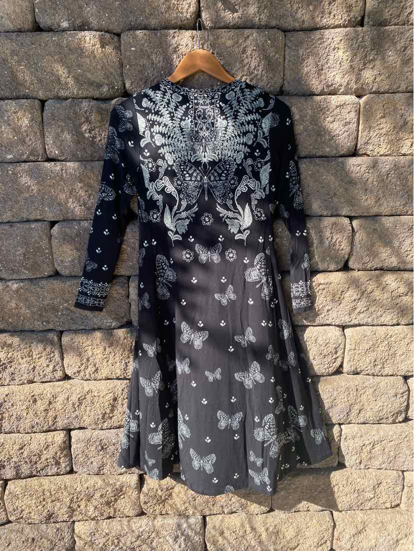 W JOHNNY WAS BK Size XSP DR