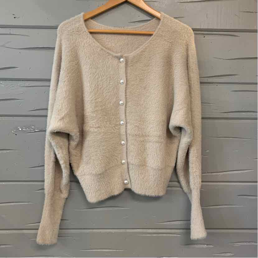 W NO LABEL BEIGE Size SM SW