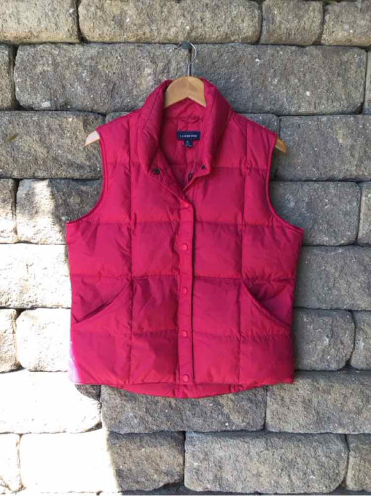 W LANDS END FUCHSIA Size MED V