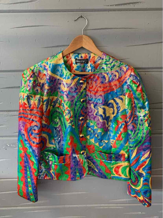 W SPORTING DRESS MULTI Size 16 BLZ