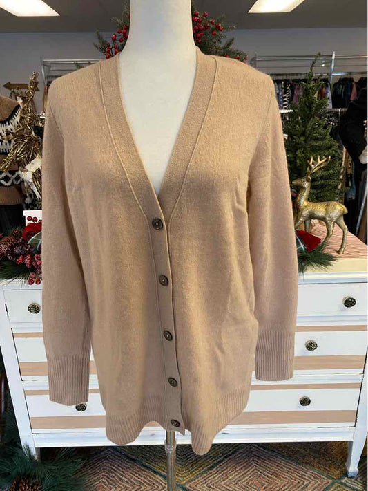 W BLOOMINGDALES CASHMERE TAN Size XL SW