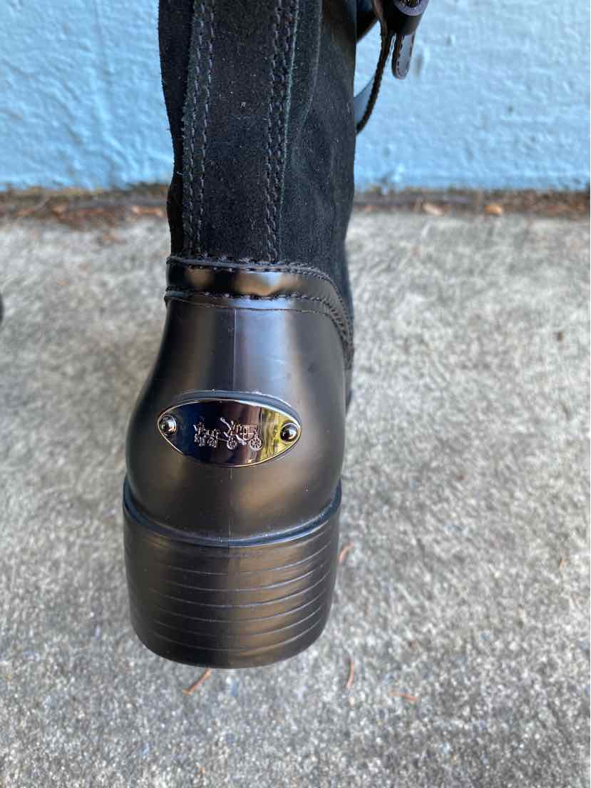 W COACH BK Size 9 BOOT